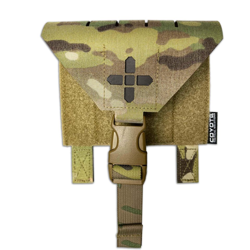 Slim Tear Off Medical Pouch (MOUNTING BASE) - Coyote Tactical Solutions